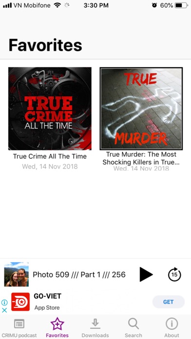 CRIMU podcast screenshot 3