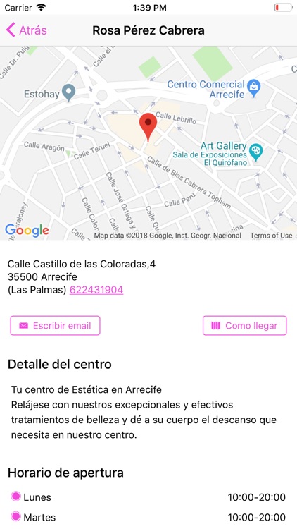 Rosa Pérez Centro de Estética