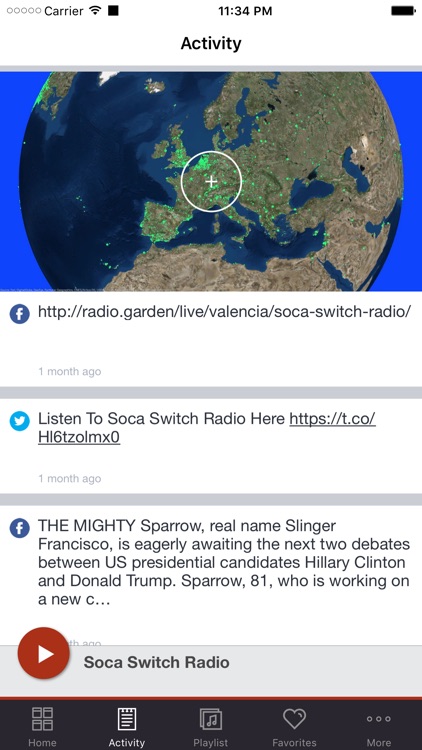 Soca Switch HD Radio