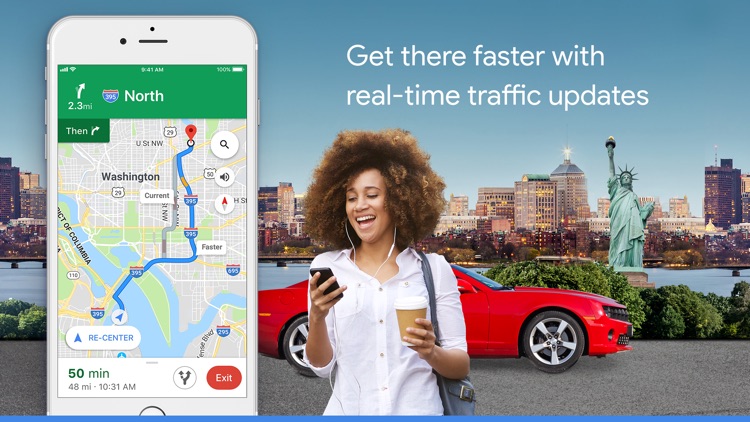 Google Maps - Transit & Food screenshot-0