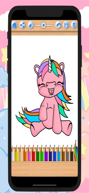 Unicorns – Pony Coloring Book(圖2)-速報App