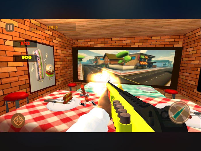 跑 香肠 射手 FPS 游戏