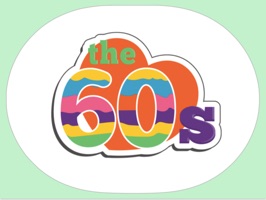 Vintage hippie stickers for message