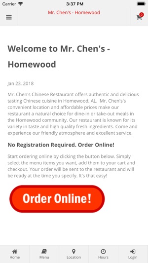 Mr. Chen's -  Homewood(圖1)-速報App