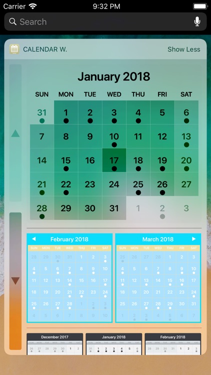 Calendar Widget