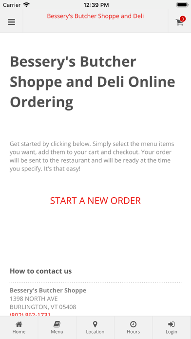 How to cancel & delete Besserys Butcher Shoppe & Deli from iphone & ipad 1