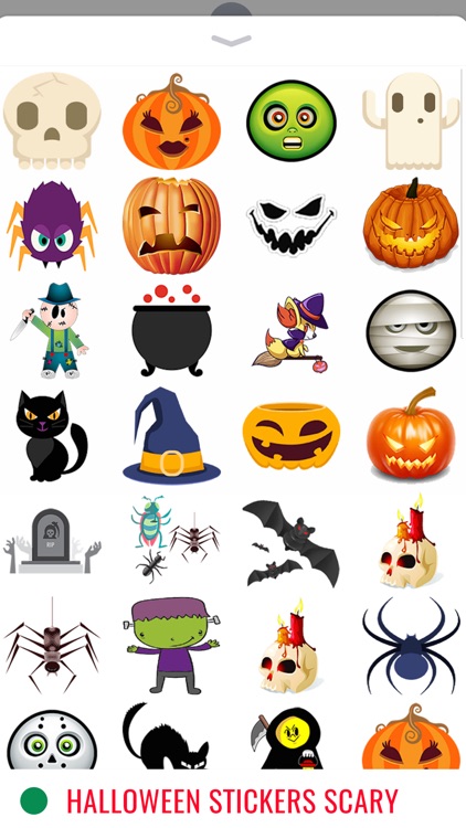 Halloween Stickers Scary