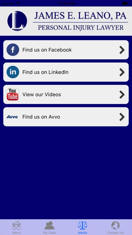James E. Leano Injury Help App screenshot-3