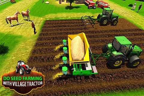 Farming Tractor Harvesting Sim screenshot 2