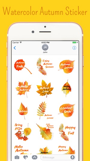 Animated Autumn Season Stickers(圖3)-速報App