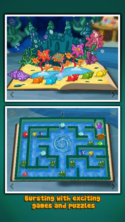 The Little Mermaid ~ 3D Interactive Pop-up Book