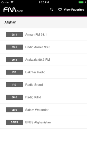 Afghanistan Radio - FM Mob HD(圖2)-速報App