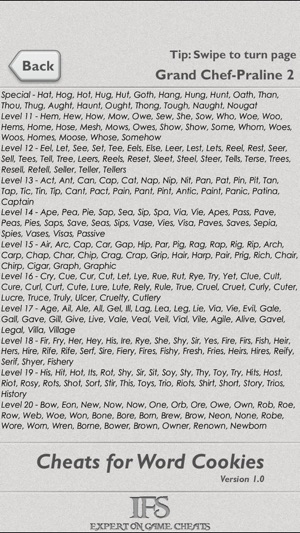 Cheats for Word Cookies(圖4)-速報App