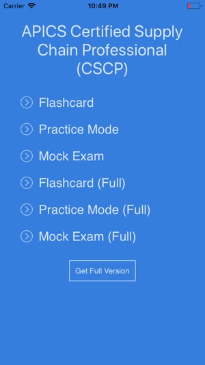 APICS CSCP Exam Prep