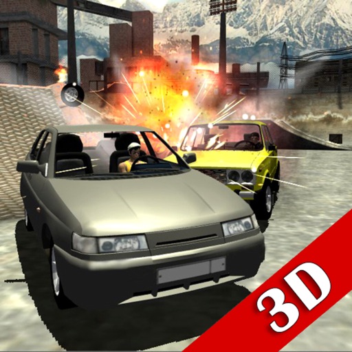 Russian Cars Destruction Derby iOS App