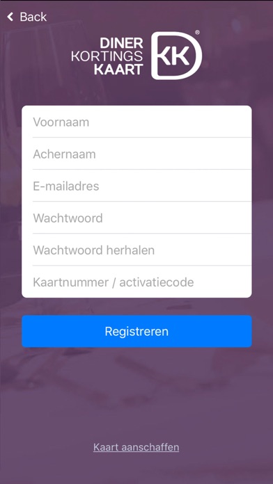 Diner Kortingskaart screenshot 4