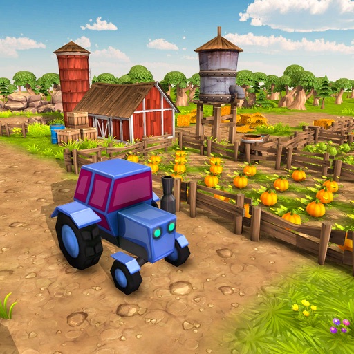 Blocky Farm Simulator icon