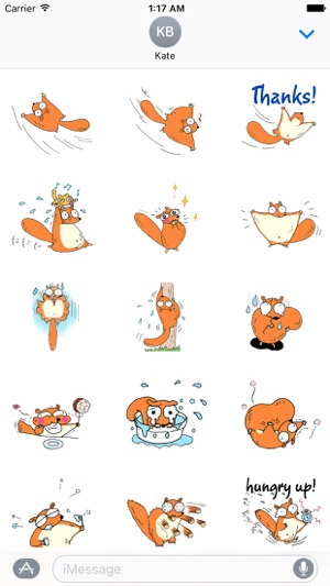 Cute Flying Squirrel Sticker(圖2)-速報App