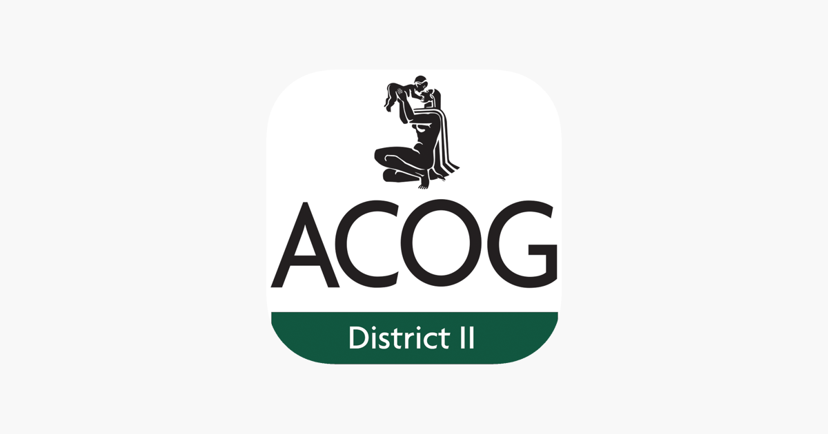 ‎ACOG District II Meetings on the App Store