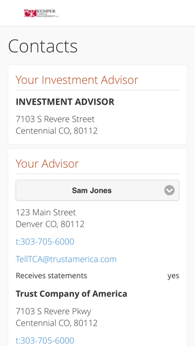 Kemper Capital Management LLC screenshot 2
