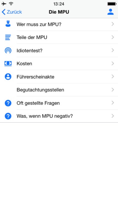 How to cancel & delete MPU-Hilfe from iphone & ipad 3