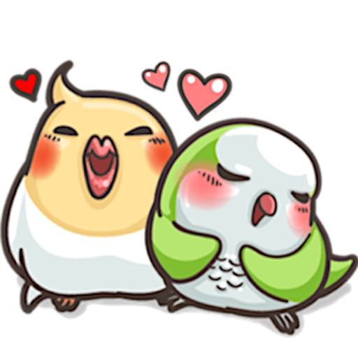 Cute Parrot ParrotMoji Sticker