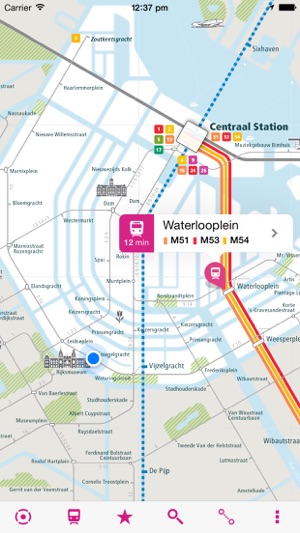 阿姆斯特丹鐵路圖 Lite(圖1)-速報App