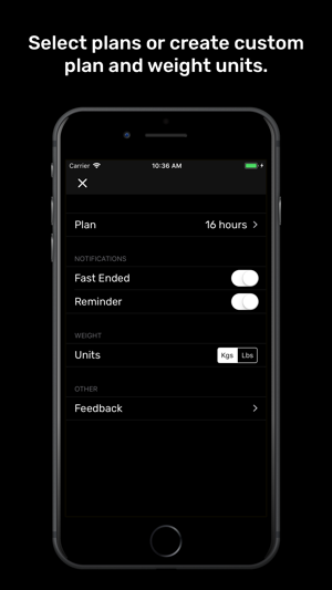 ‎16Hours - Intermittent Fasting Screenshot