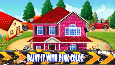 How to cancel & delete Girl Pink House Construction from iphone & ipad 4