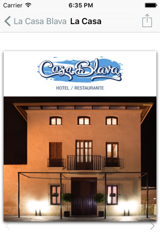 Casa Blava - Hotel Restaurante screenshot 3