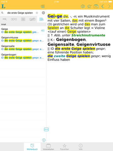 DaF Wörterbuch Deutsch-Deutsch screenshot 2