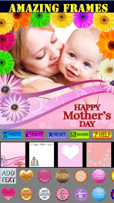 Happy Mother's Day Framesのおすすめ画像1