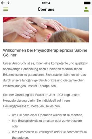 Physiotherapiepraxis Göllner screenshot 2