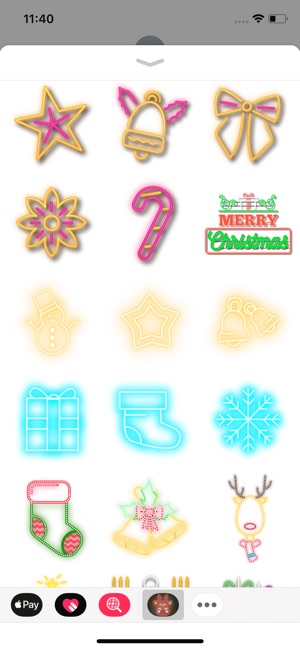 Christmas Lighten Stickers(圖3)-速報App