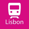 Lisbon Rail Map Lite