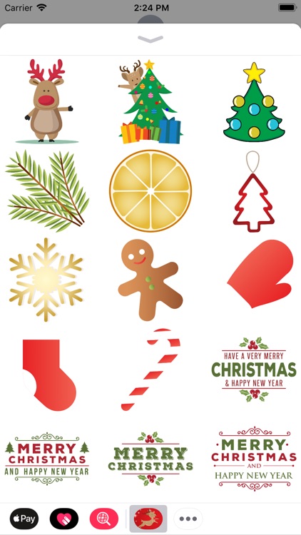 Christmas Stickers.