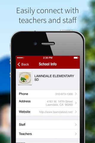 Lawndale Elementary SD screenshot 2