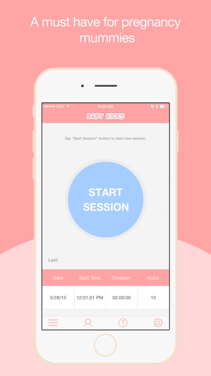 Baby Kicks Monitor