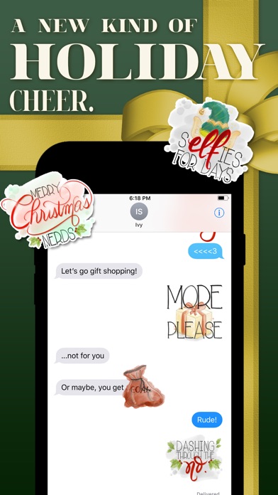 Naughty List Sticker Pack screenshot 2