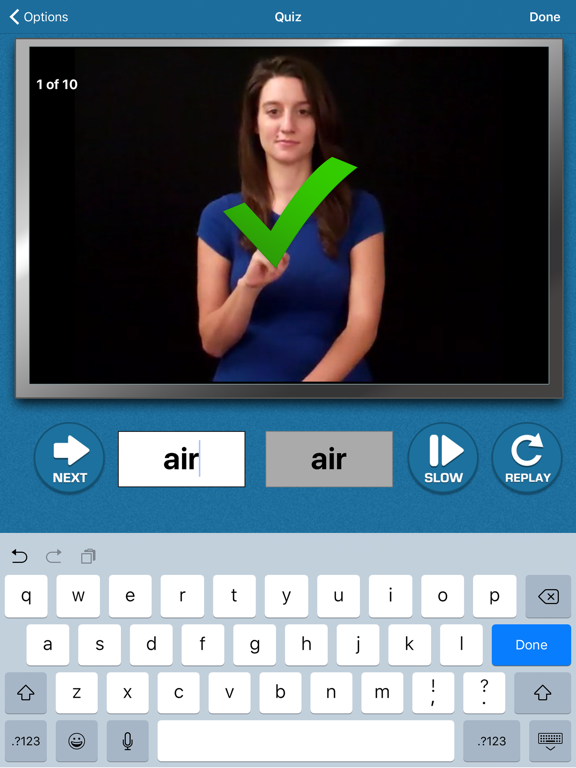 ASL Fingerspell American Sign Language Dictionary screenshot