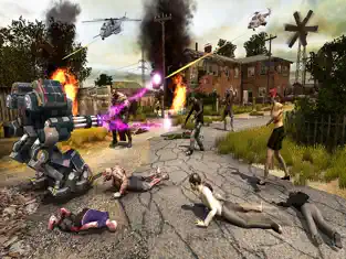 Captura 4 Robot Recall Zombie War Z iphone