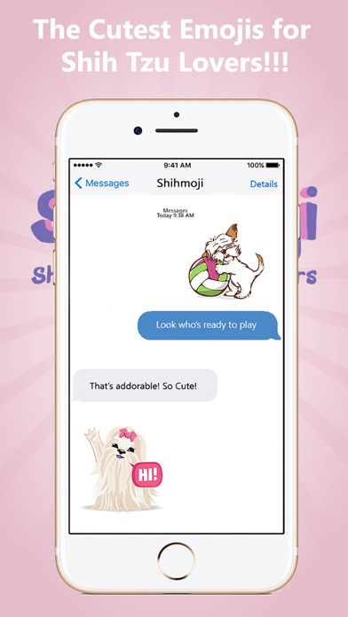 ShihMoji - Shih Tzu Emojis screenshot 2