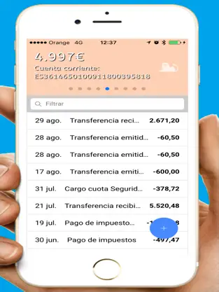 Screenshot 3 Afterbanks - una sus bancos iphone