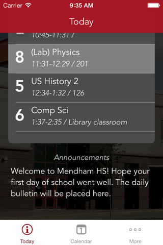 Mendham High School screenshot 2