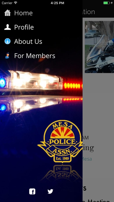 Mesa Police Assoc. screenshot 2