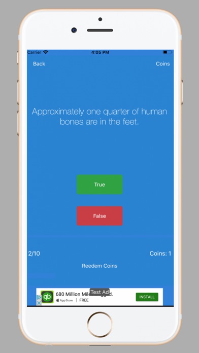 True False Trivia screenshot 2