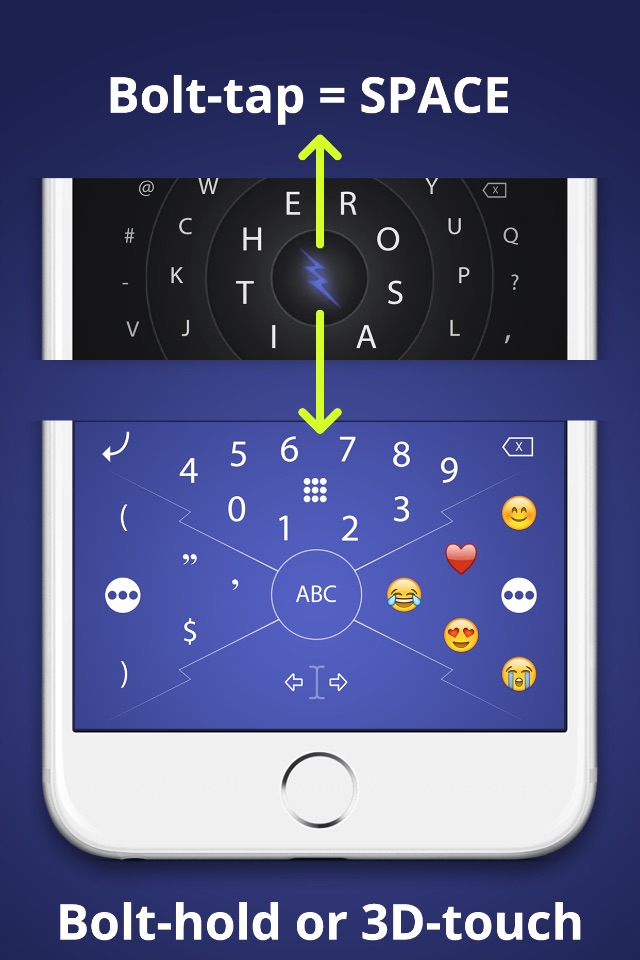 HERO One-handed Keyboard screenshot 2