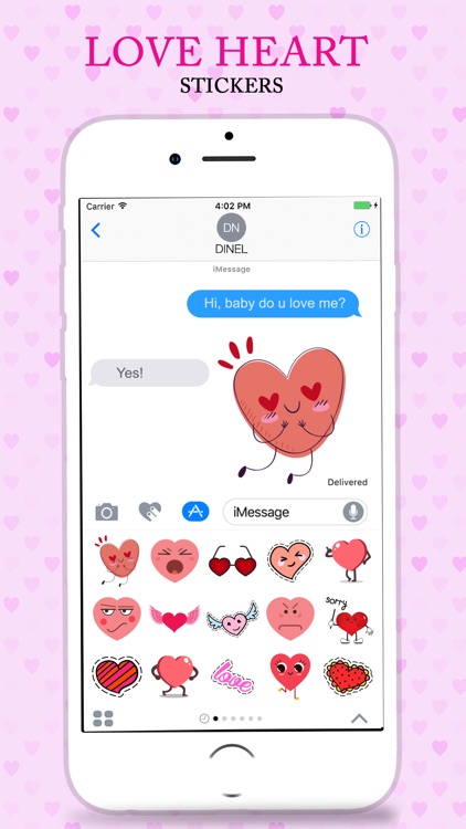 Lovely Heart Stickers screenshot-4