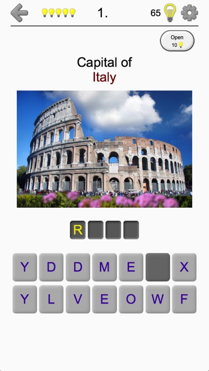 Capitals of the World - Quiz