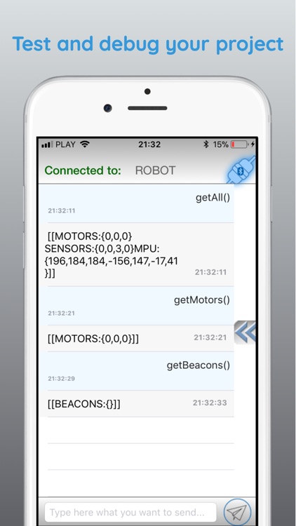 BTCommander - Serial port HM10